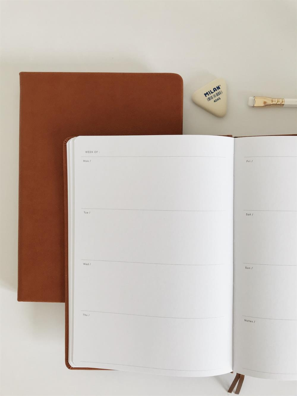 Brown Basic Planner Seti