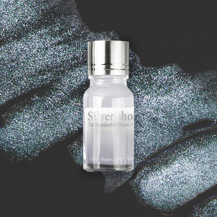 Wearingeul Silver Shoes (Wizard of Oz) Glitter Potion Mürekkep Simi 10ml 