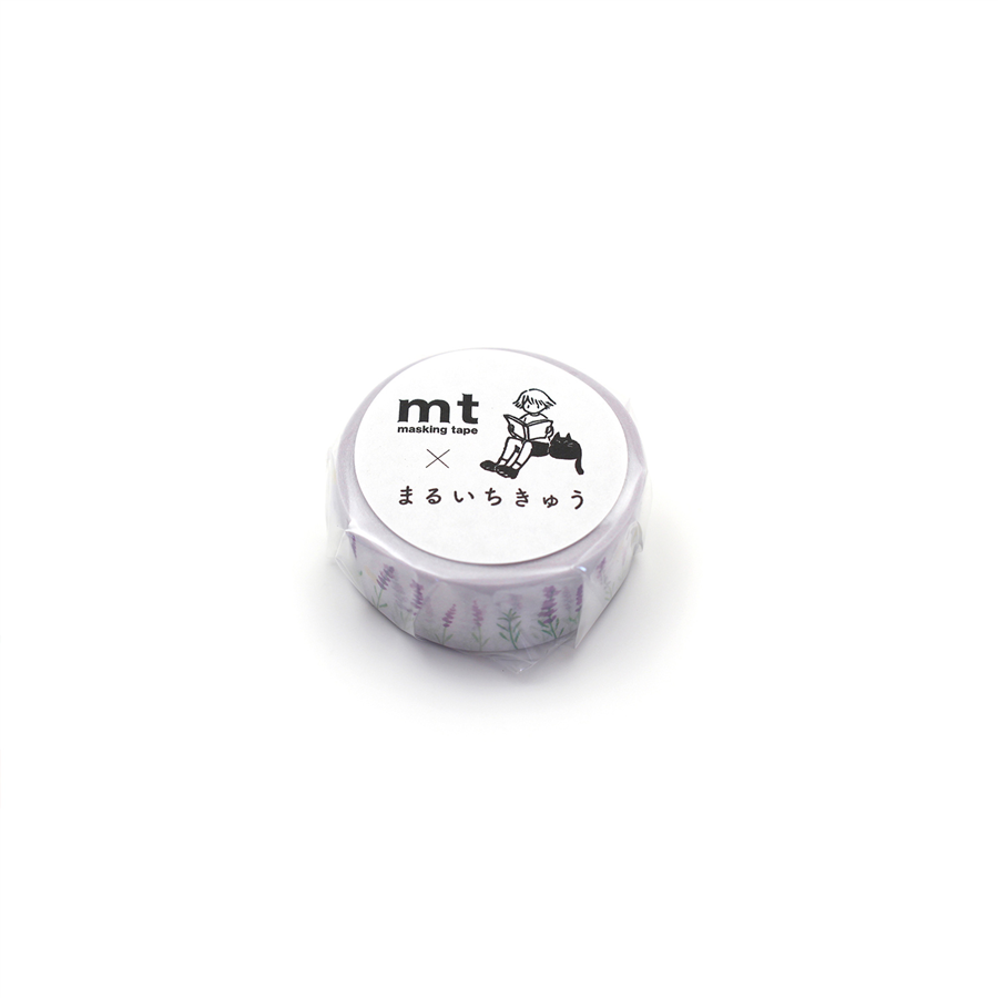 Kamo-i Masking Washi Tape Maruichi Kyu 15mm×5m Lavender