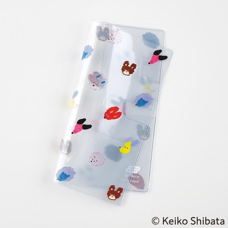 Hobonichi Weeks Clear Cover - Keiko Shibata: Dog Ears Fluttering in the Wind  Defter Kılıfı