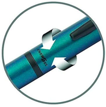 Pentel Energel Ink Likit Jel Roller Mavi Mürekkepli Kalem Turkuaz