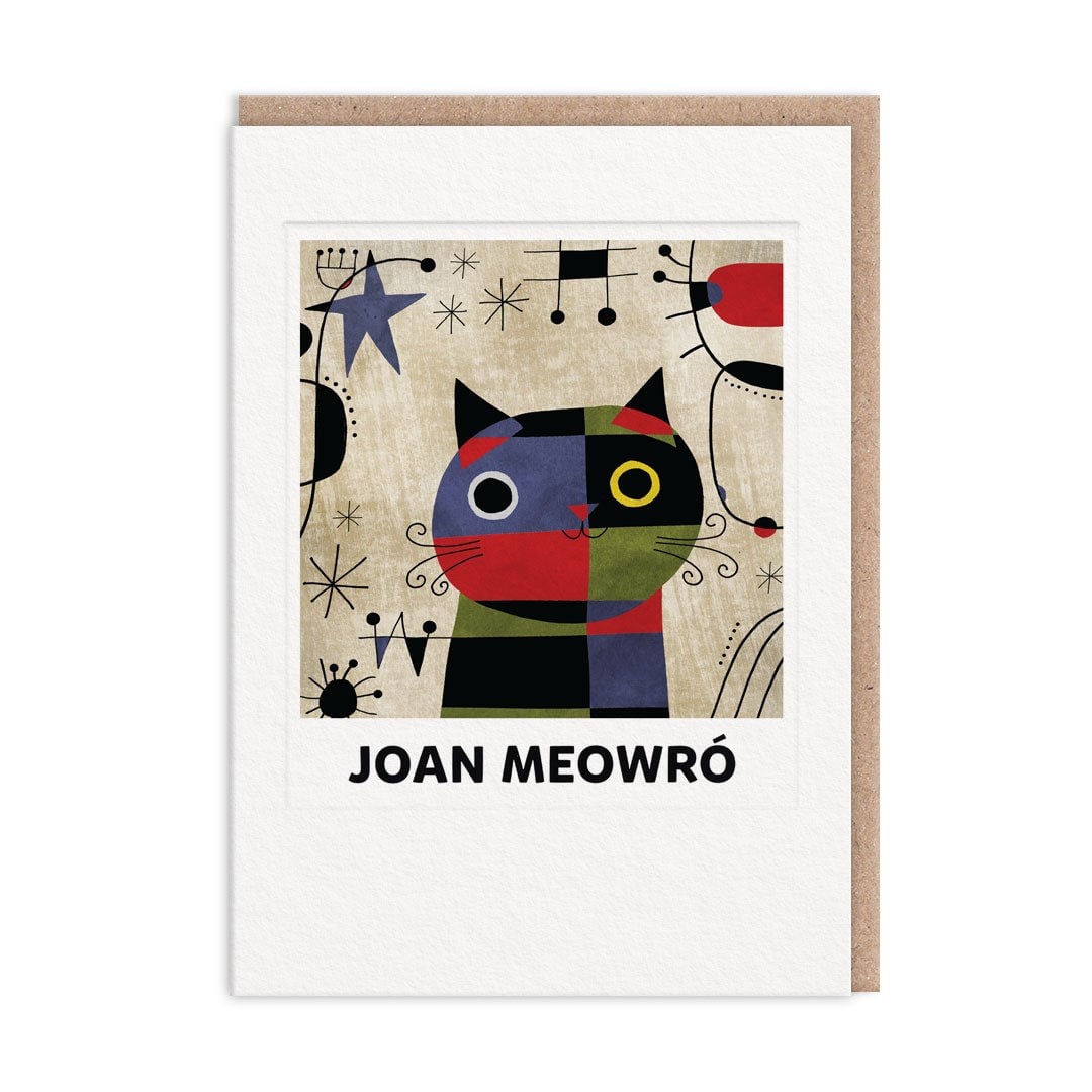 Ohh Deer Angela Rozelaar Tasarımı 7x5 Kartpostal Joan Meowró 13360