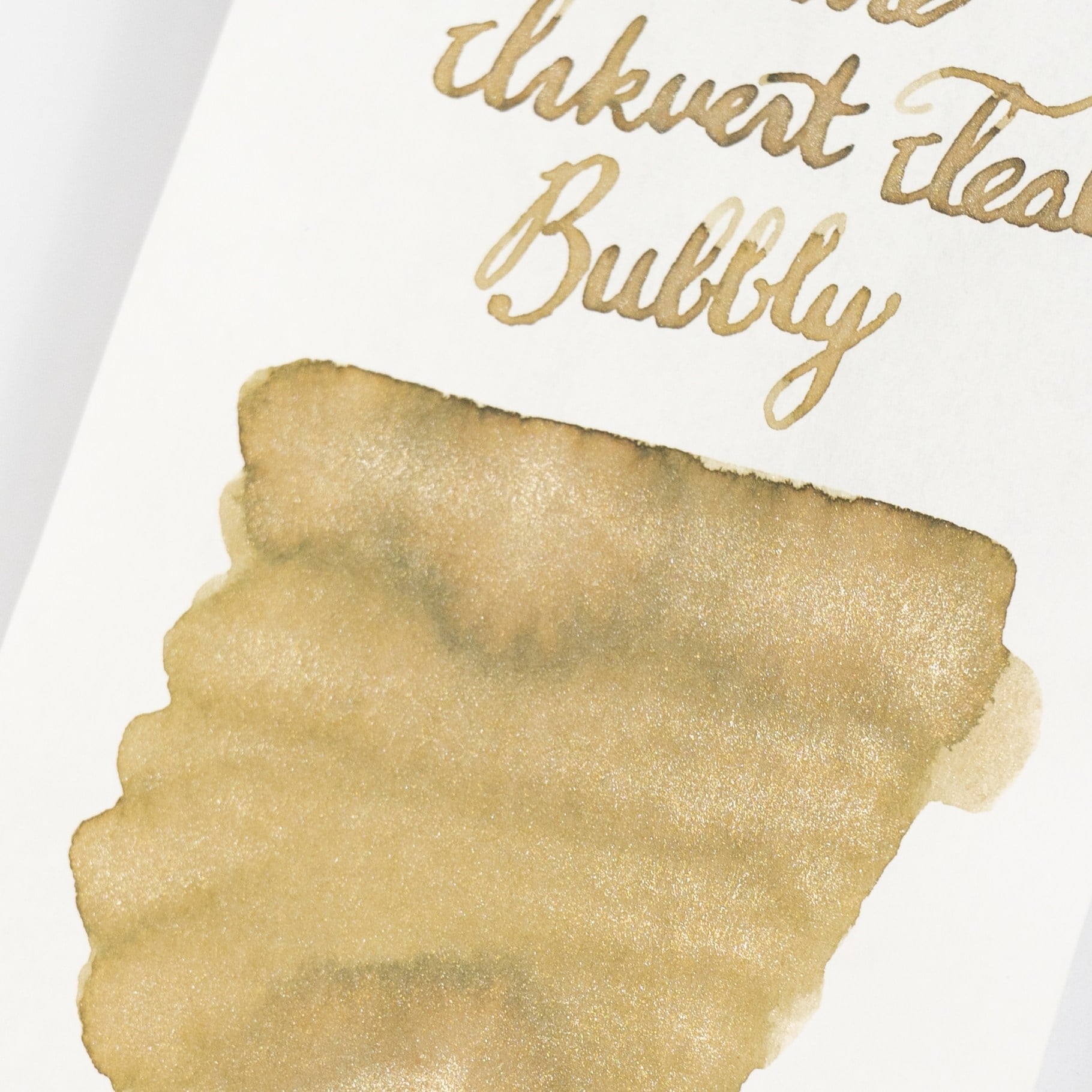 Diamine Inkvent Teal Calender Bubbly Shimmer Mürekkep