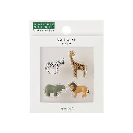 Design Phil Midori Mini Magnets Klips 4-Pack Zoo