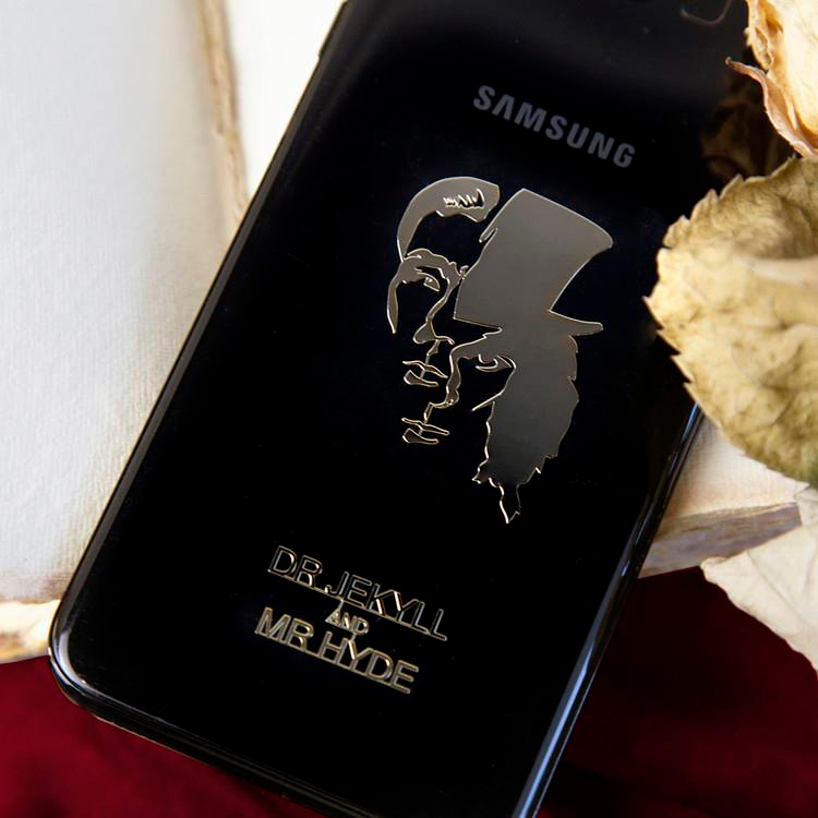 Wearingeul Book Cover Metal Sticker - Dr.Jekyll to Mr.Hyde 