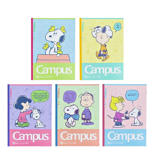 Sunstar Campus Nptebook 5'li Çizgili Defter Seti Peanuts Snoopy - 2