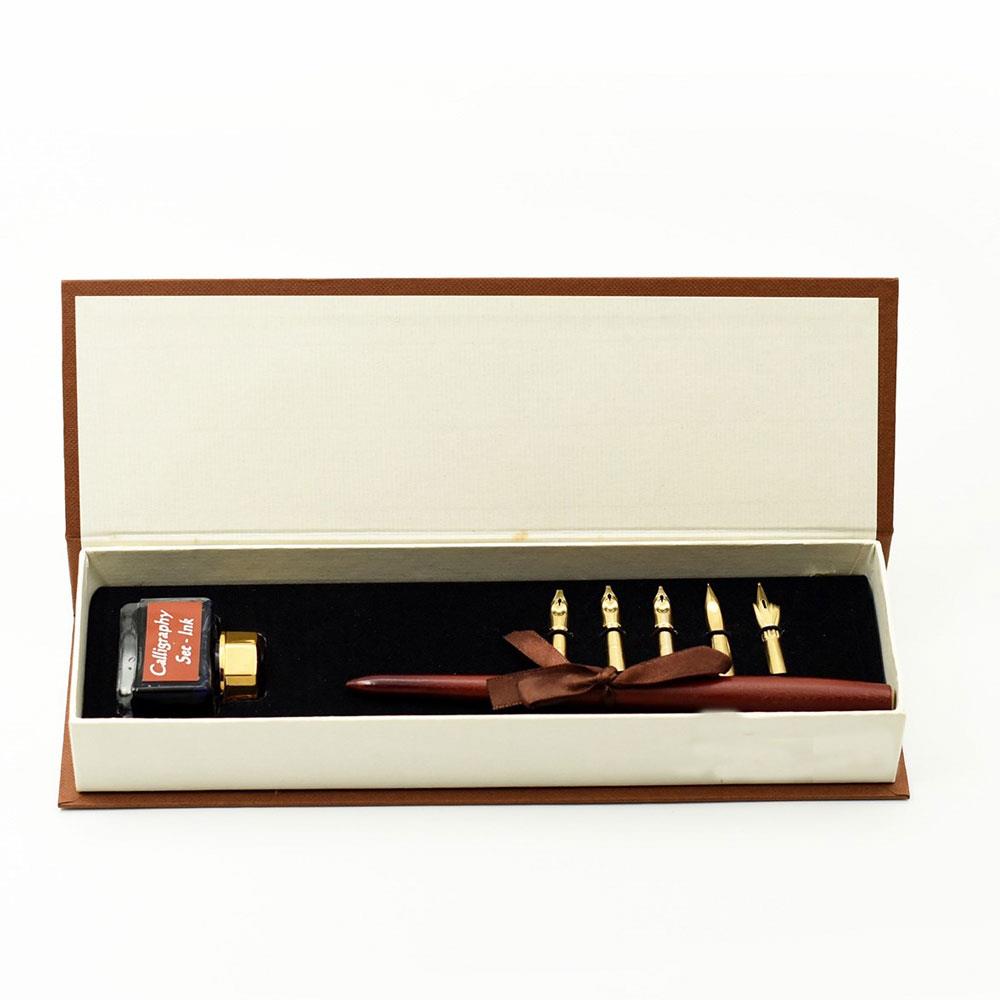 Steelpen Calligraphy Ahşap Kaligrafi Kalem Seti CS501