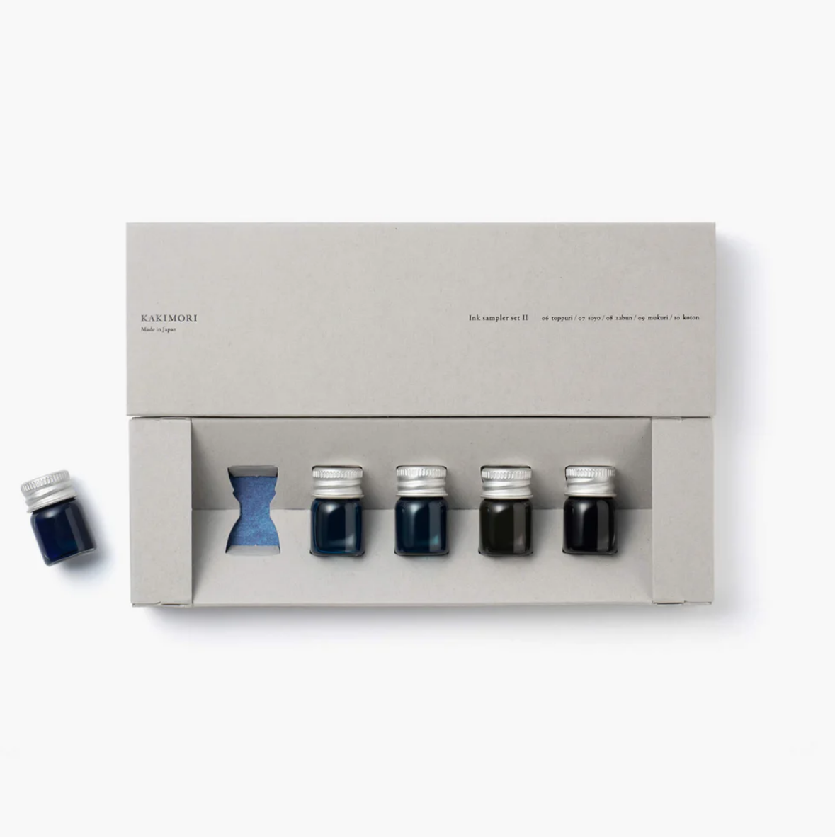 Kakimori Pigment  Alüminyum Kapaklı Sample Dolma Kalem Mürekkep Seti II