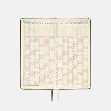 Hobonichi Techo Weeks Japanese Version 2024 Jan Start Fine Classic Series Olive Green Deri Kapak