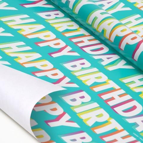 Legami Paket Kağıdı Happy Birthday