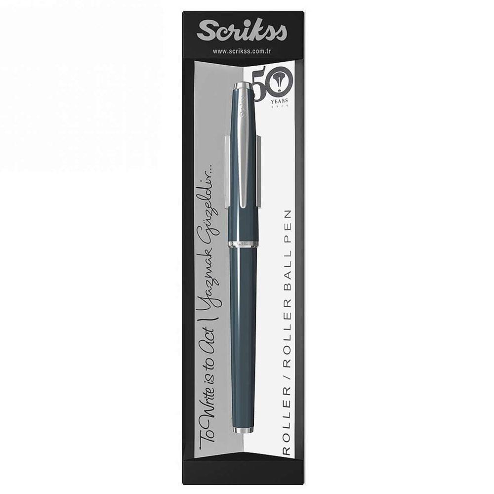 Scrikss Vintage 33 Roller Kalem Lacivert