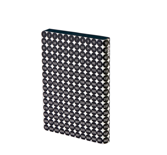 Nuuna Weekly Diary S 2024 Happy Days Planlayıcı Noktalı Defter 