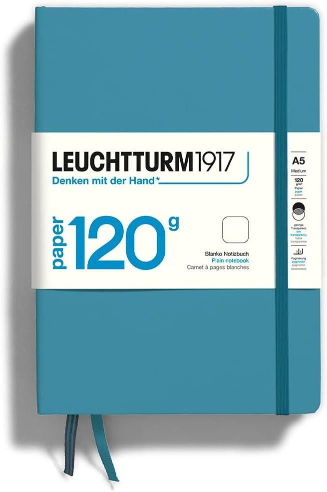 Leuchttrum 1917 Superior Paper Edition 120 g/m² Sert Kapak, A5, Noktalı Nordic 364422