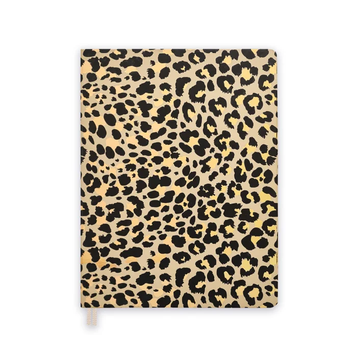 Episode Leopard Classic Gold  XL Sert Kapak Defter