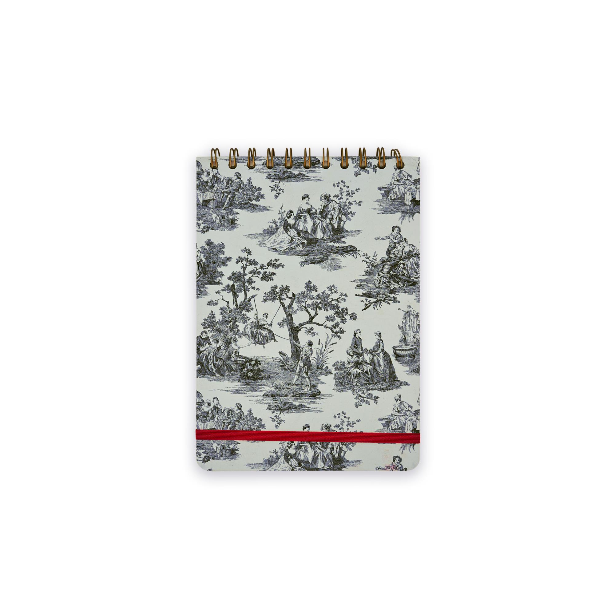 Episode Toile Moderne Noir Et Blanc A5 Spiralli Defter