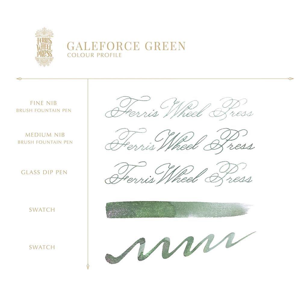 Ferris Wheel Press 10 ml Şişe Mürekkep Galeforce Green