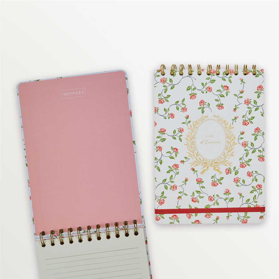 Episode Classic Florals Rambling Rose  A5 Spiralli Defter