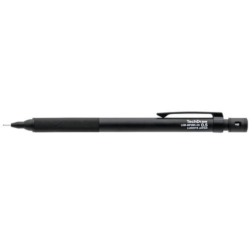 luddite mechanical pencil TE TechDraw2 0.5mm black