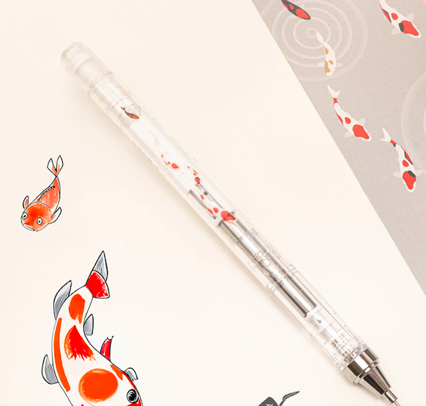 Tombow Monograph Japan Limited Edition Mekanik Uçlu Kalem 0.5 mm - Koi Fishes