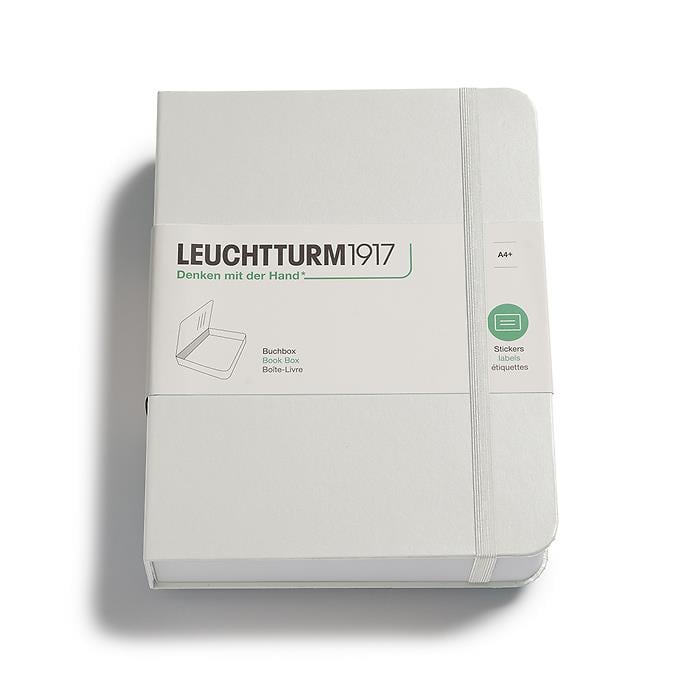 Leuchtturm1917 Book Box Kitap Kutusu Light Grey 368172