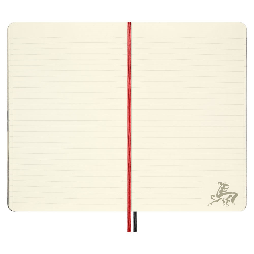 Moleskine Year of the Horse White Fire Horse Gift Box Sert Kapak 13x21 Çizgili Defteri