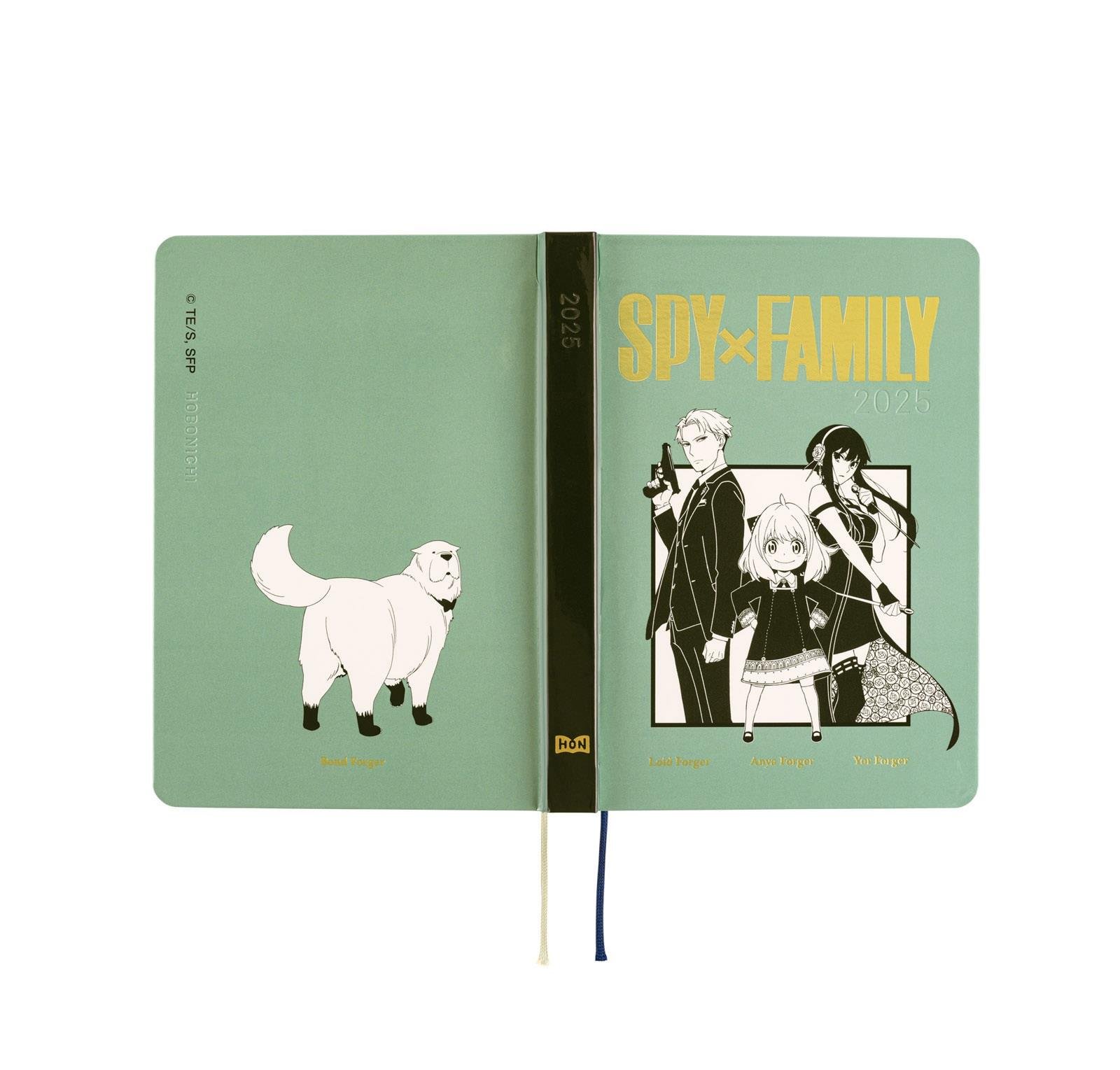 Hobonichi Techo HON - A6 Japanese- SPY x FAMILY: Forger Family - 2025 Jan Start