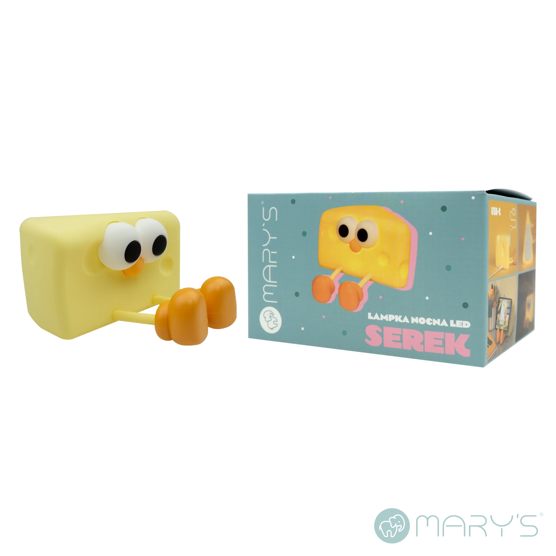 Mary's Cheese Led Gece Lambası