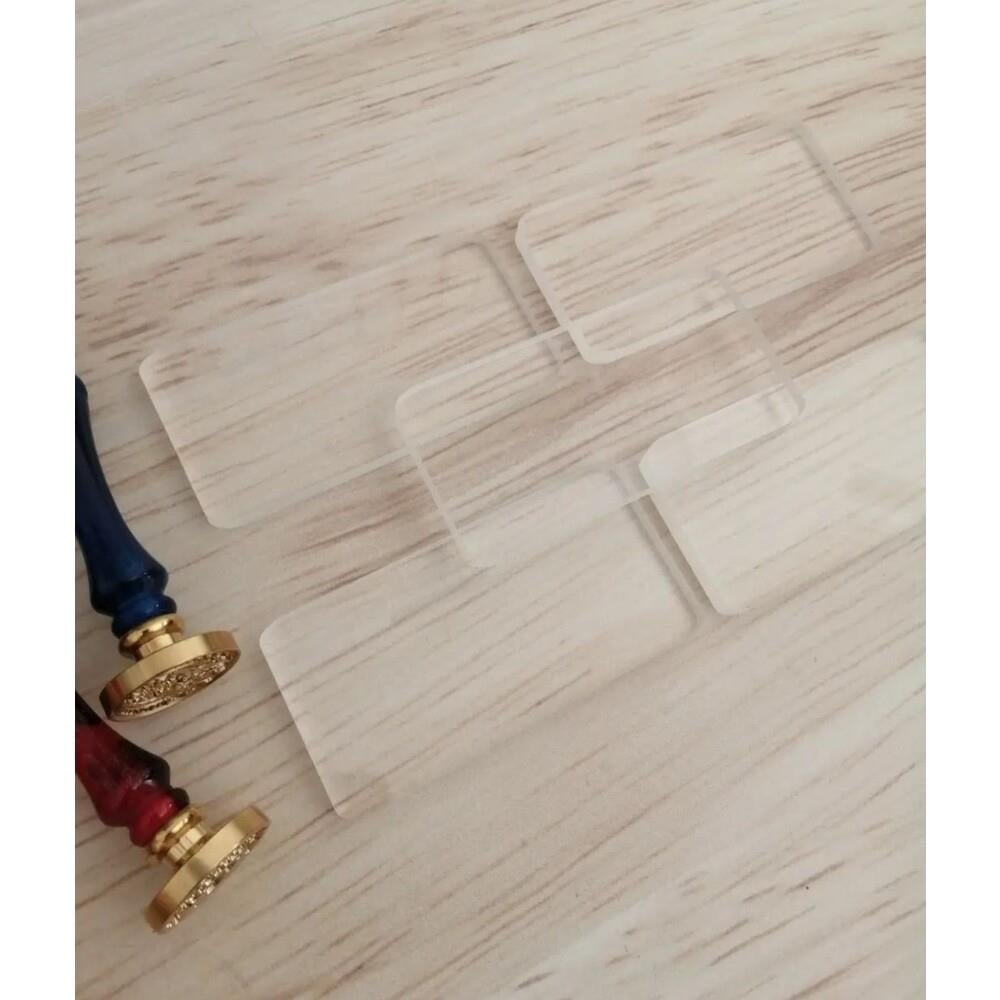 Unmei Clear Stamp Pad Akrilik Damga  Tutucu 5x10 cm 