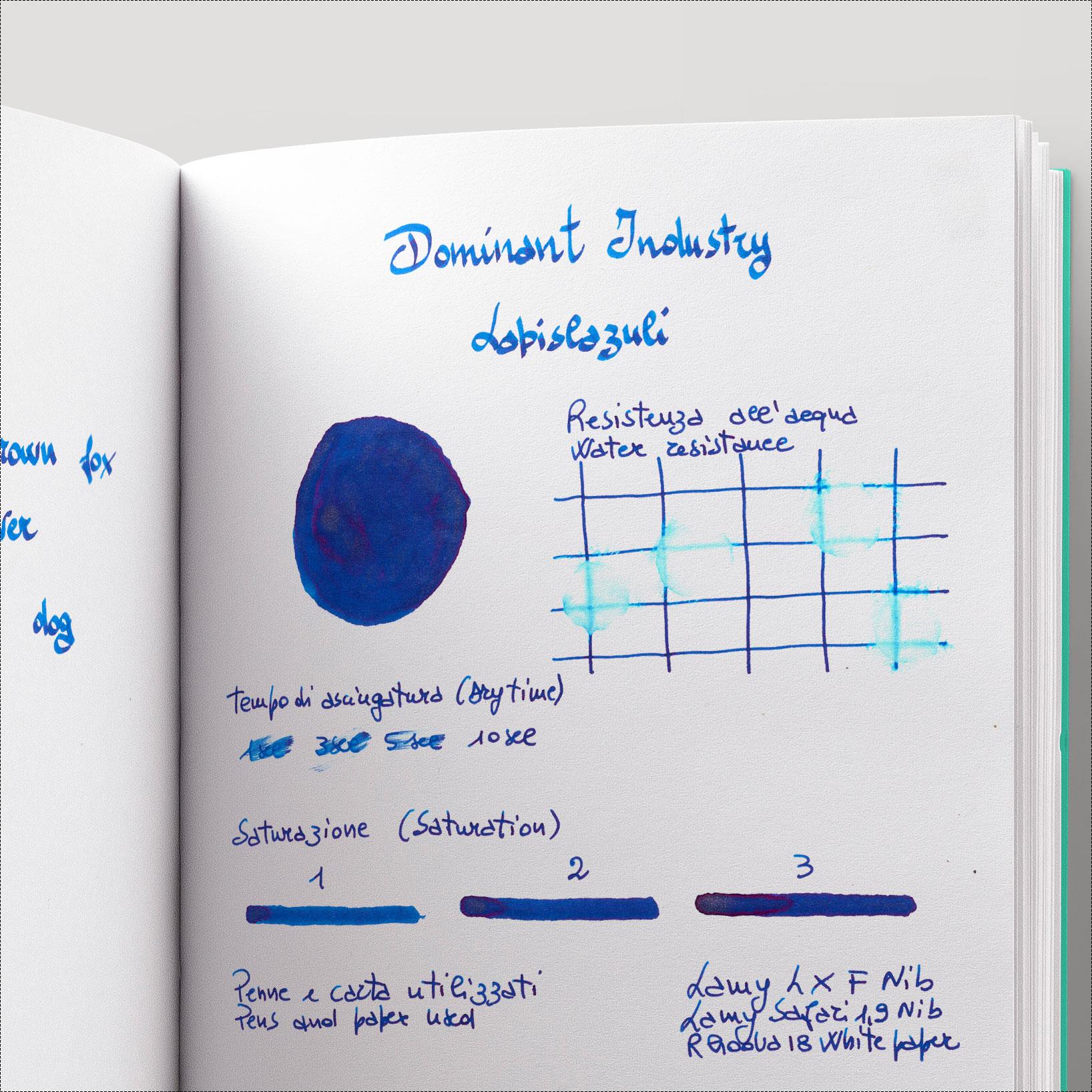 Dominant Industry Pearl Şişe Mürekkep Lapis Lazuli