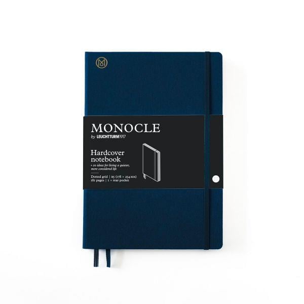 Leuchtturm1917 x Monocle Limited Edition Defter B5,  Sert Kapak, 192 Noktalı Sayfa Navy 363352