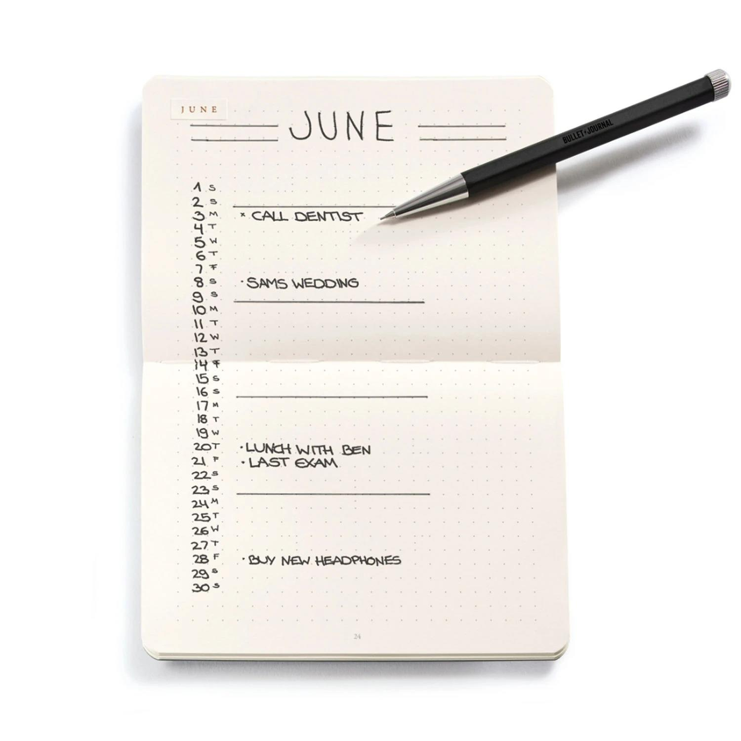 Leuchtturm1917 x  Bullet Journal Limited Edition Pocket Not Defteri , 46 Numaralandırılmış Sayfa, Noktalı, Turquoise