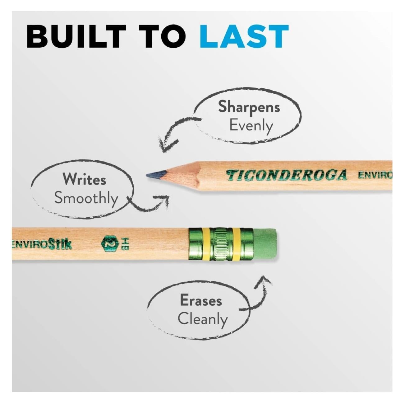 Dixon Ticonderoga The World's Best Pencil Envirostik 12'li Kurşun Kalem