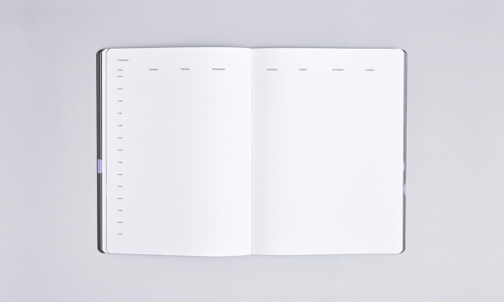 Nuuna Weekly Diary M 2024 Green Light Planner 