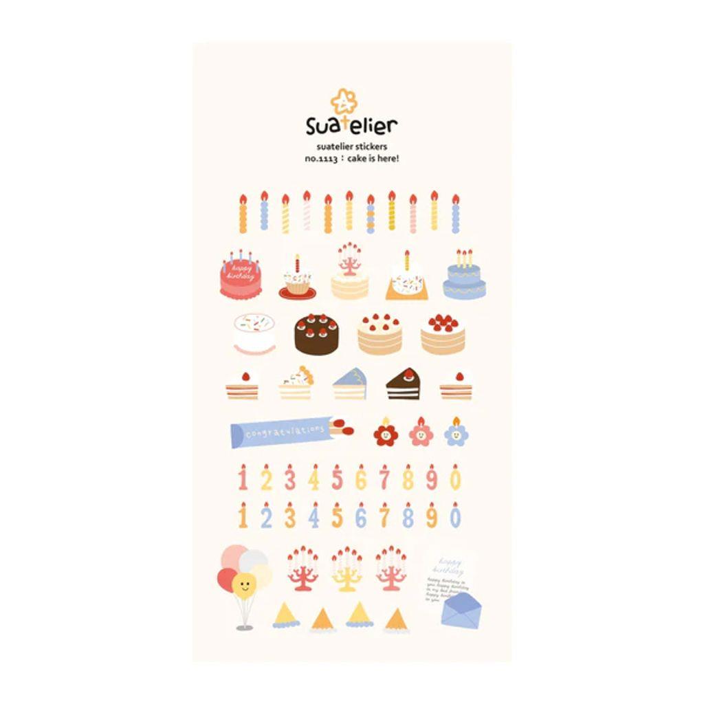 Suatelier Deco Sticker Cake is here!