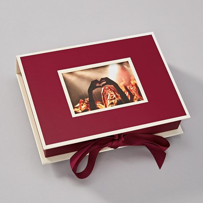 Semikolon Küçük Fotoğraf Kutusu burgundy