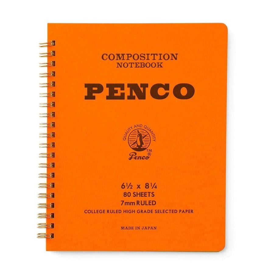 Penco Coil Composition Notebook Orange A5 Çizgili Telli Defter