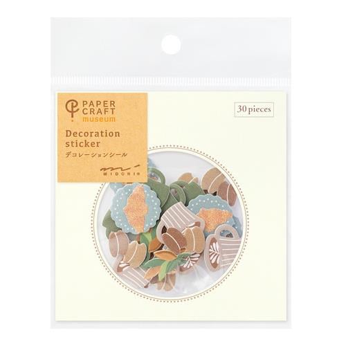  Midori sticker seal PCM Decoration Cafe Pattern