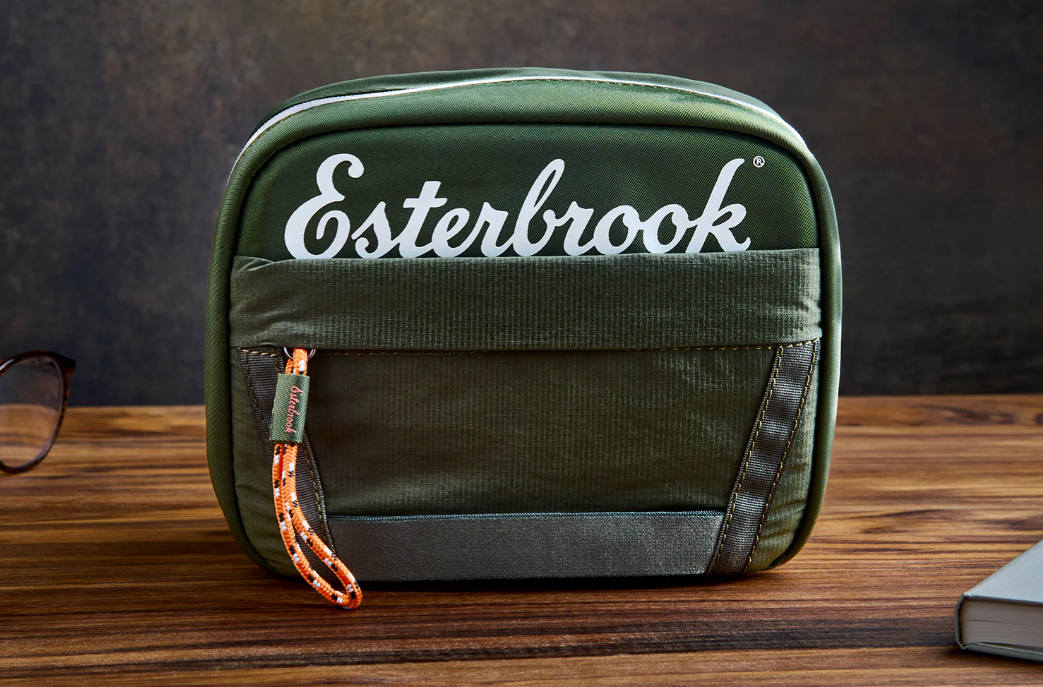 Esterbrook The Cube Taşınabilir Travel&Pencil Case Green- Kalem Çantası Yeşil
