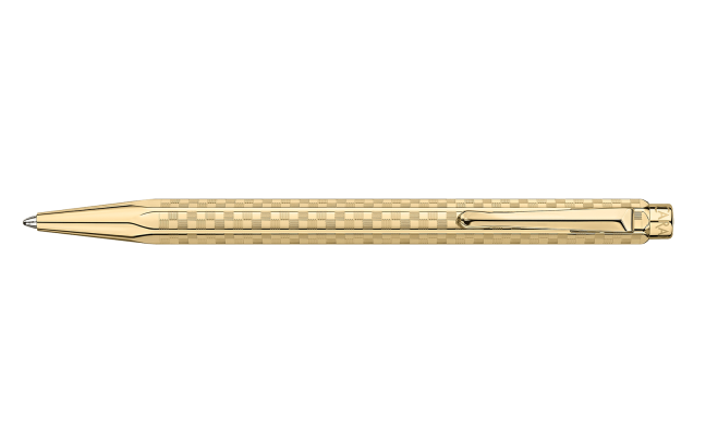 CARAN d'ACHE Ecridor Tükenmez Kalem Damier Gold 898-568