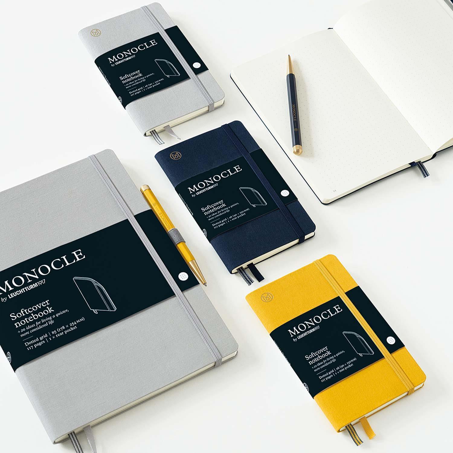 Leuchtturm1917 x Monocle Limited Edition Defter B6,  Yumuşak Kapak, 128 Noktalı Sayfa Olive 369724
