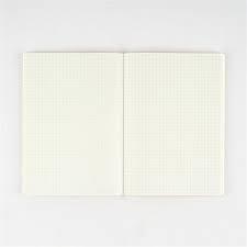Hobonichi Graph Notebook - A6, Yellow Kareli