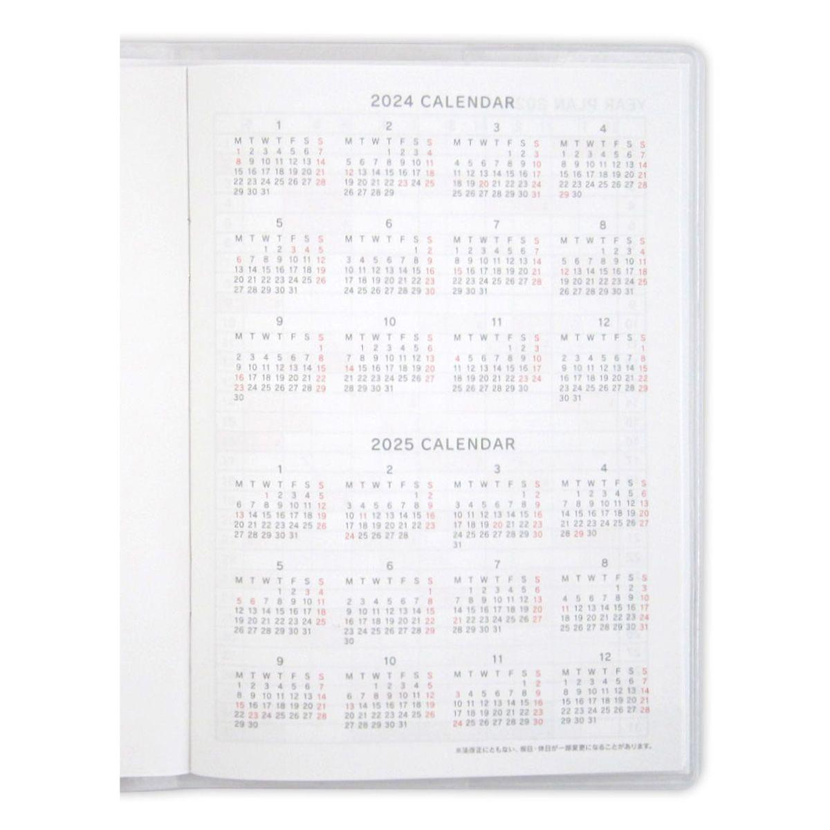 Schedule Book 2024 A6 Planner Schedule Book 