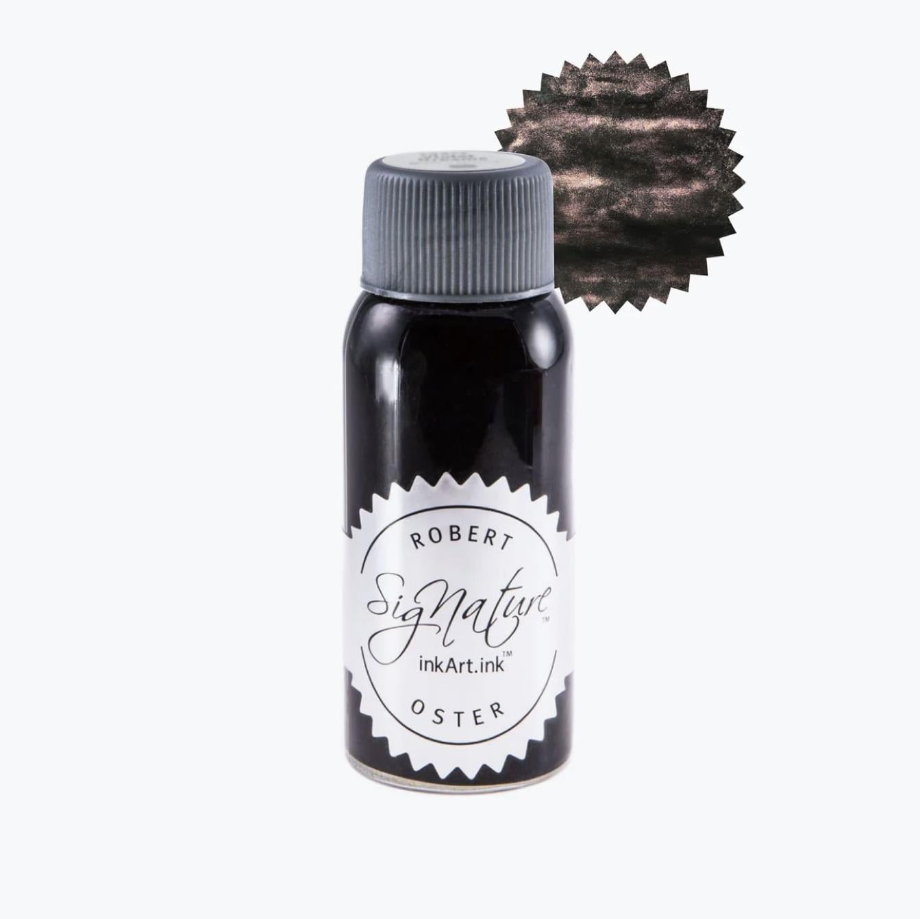 Robert Oster Shake N Shimmy Schwarz Rose Mürekkep