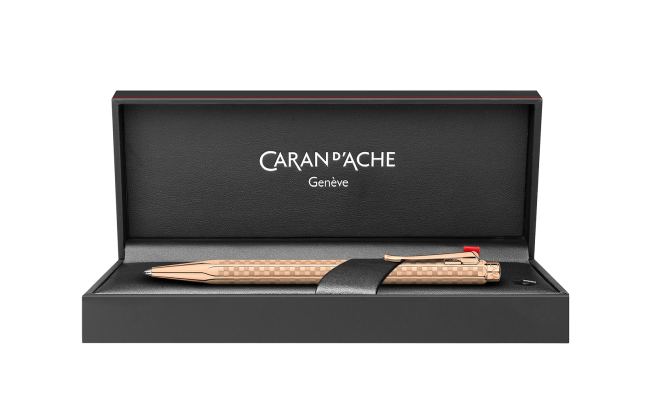 CARAN d'ACHE Ecridor Tükenmez Kalem Damier Rosegold 898-567