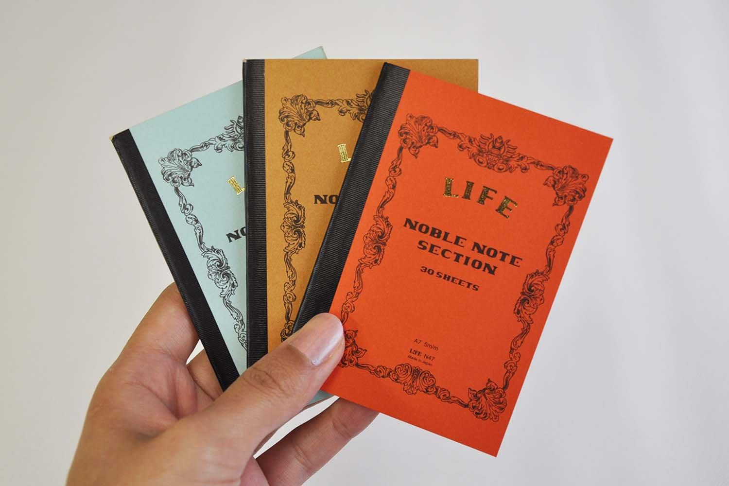 Life Noble Japon Dolma Kalem Uyumlu Mini Defter A7 Çizgili N49