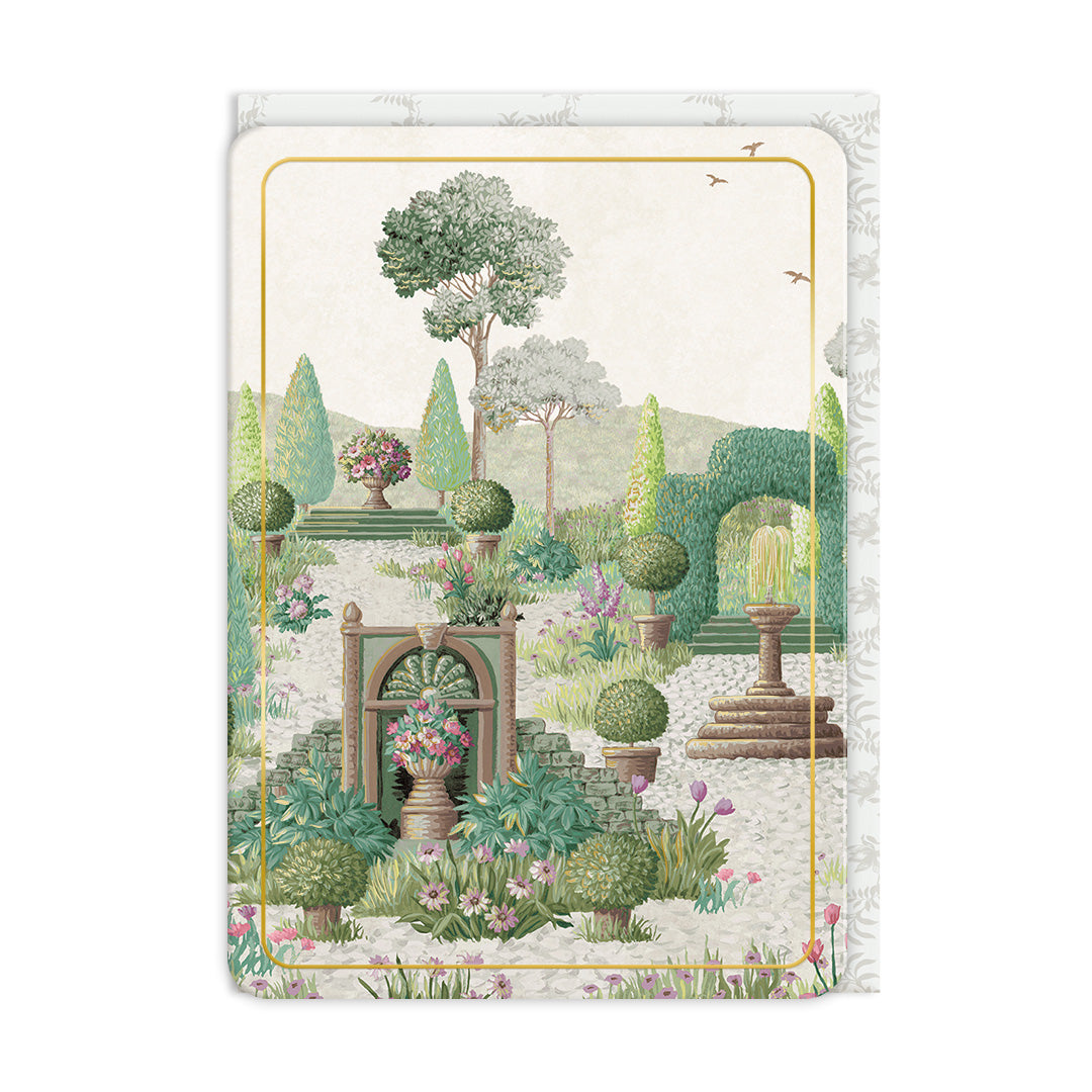 Ohh Deer Laura Ashley Tasarımı A6 Kartpostal Naunton Folly 13137