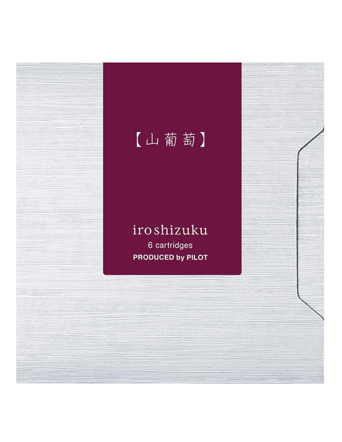 Pilot Iroshizuku 6'lı Dolma Kalem Kartuşu Yama budo