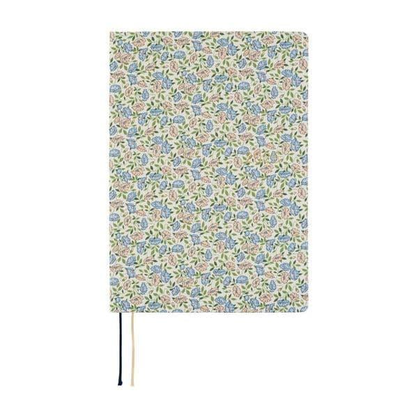 Hobonichi Ajanda Techo HON - A5 English - Liberty Fabrics: Sasha Kiora - 2026 Jan Start