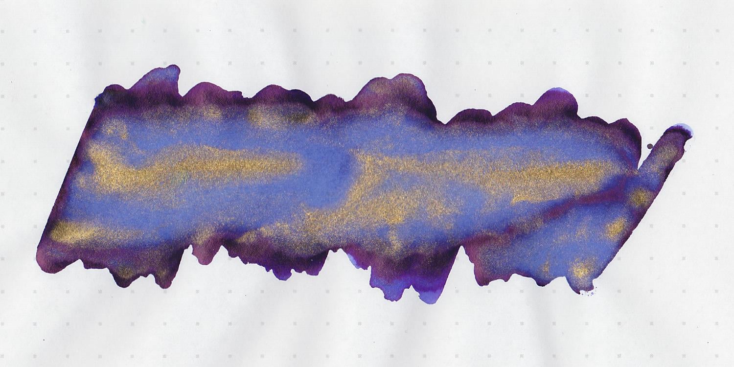 Diamine Ink Shimmering Mürekkep Blue Flame