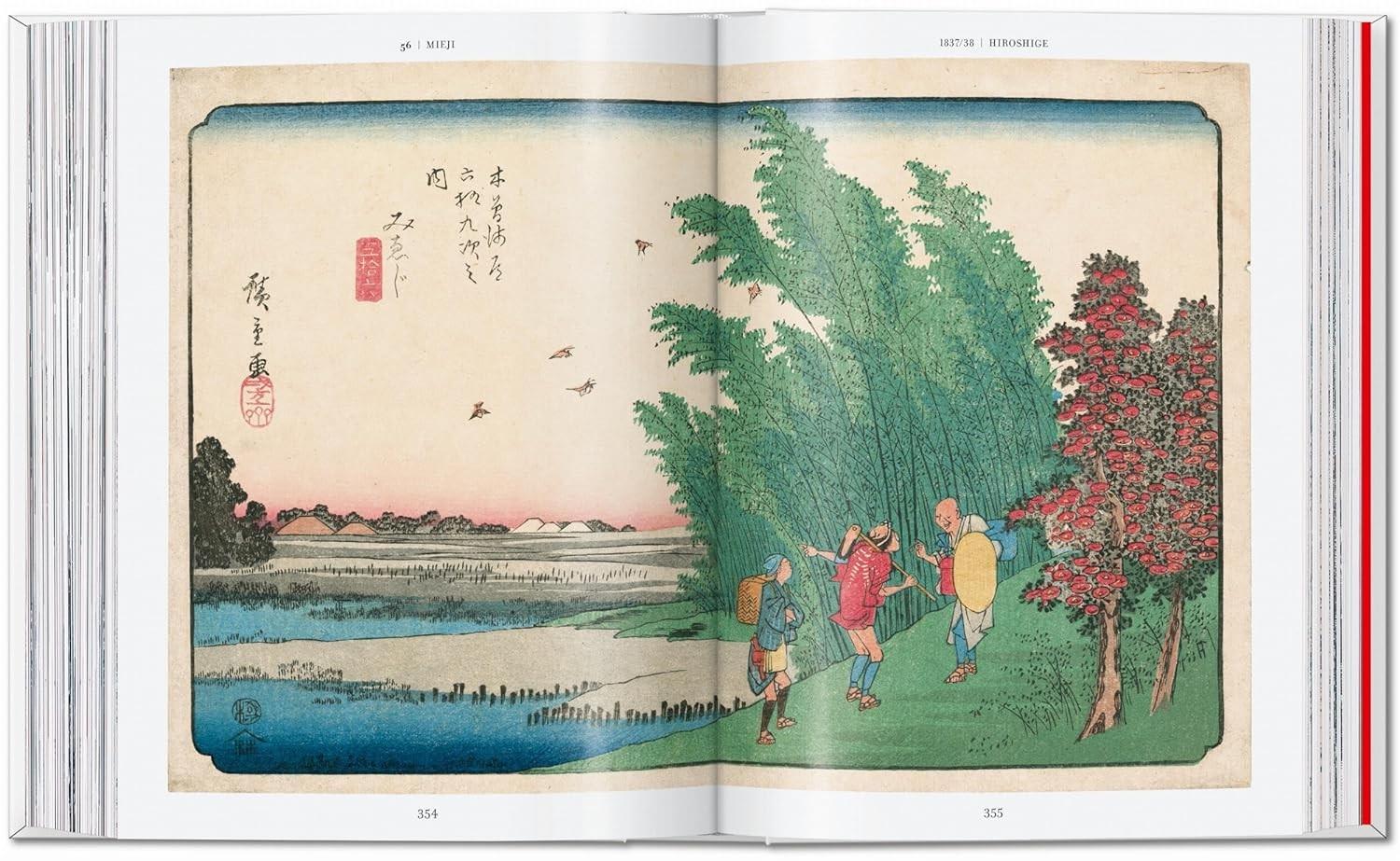 Taschen Hiroshige & Eisen. The Sixty-Nine Stations along the Kisokaido. 40th Ed.